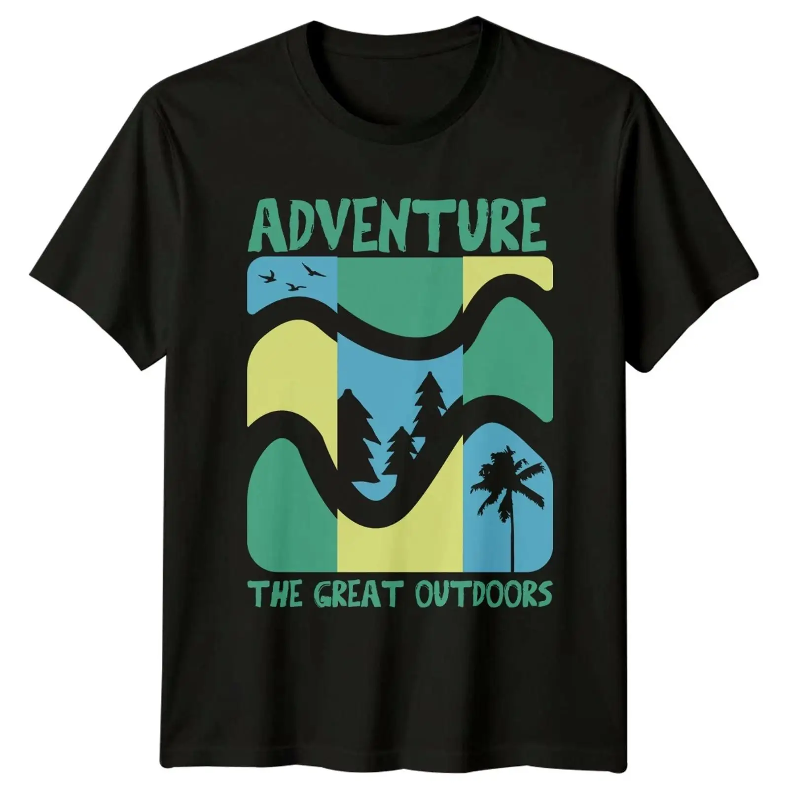 Outdoor Adventure Images - Camiseta Aventura A Natureza Aberta Aniversário