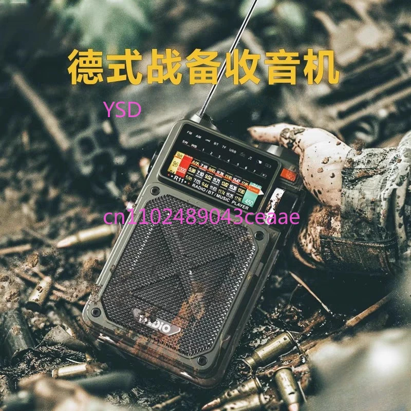 Emergency Radio Solar - Alto-falante pequeno bluetooth, rádio de emergência