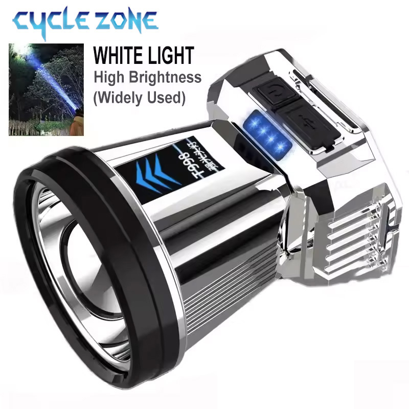 Outdoor Adventure Inc - Poderoso farol led TYPE-C recarregável faróis