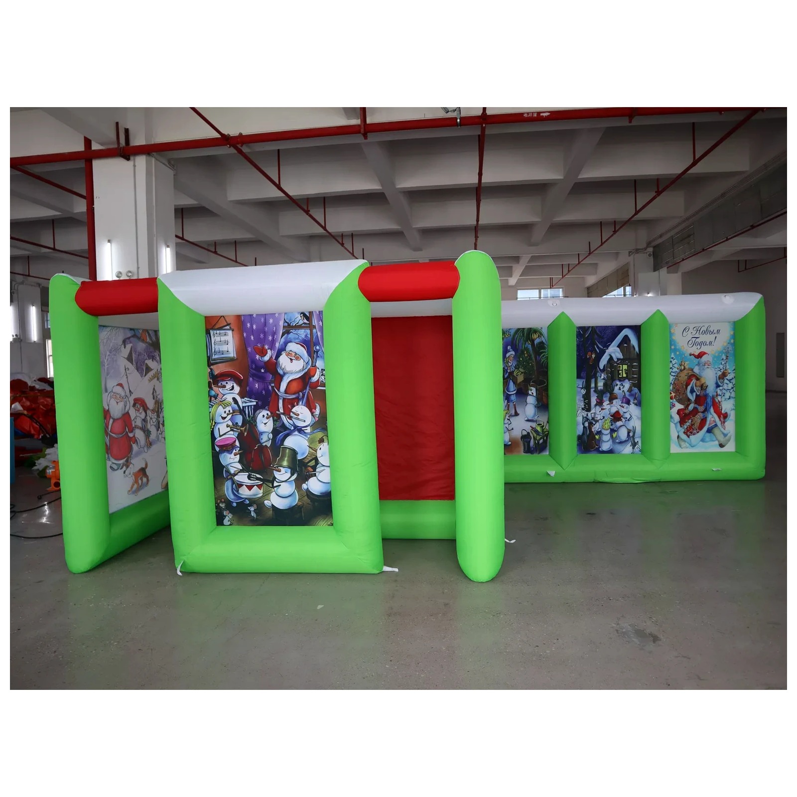 Outdoor Adventure Kids Party - Labirinto Inflável Grande com Topo Aberto