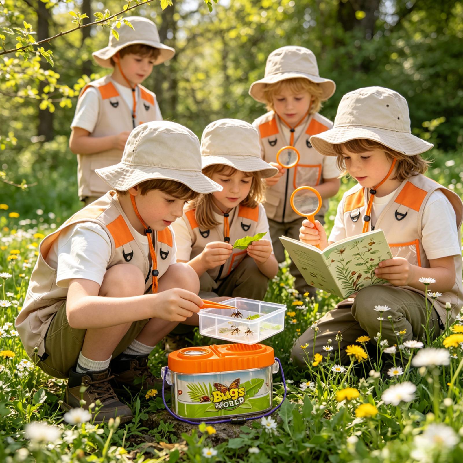 Outdoor Adventure Kit For Boys - Kit de Aventura Infantil com Lente