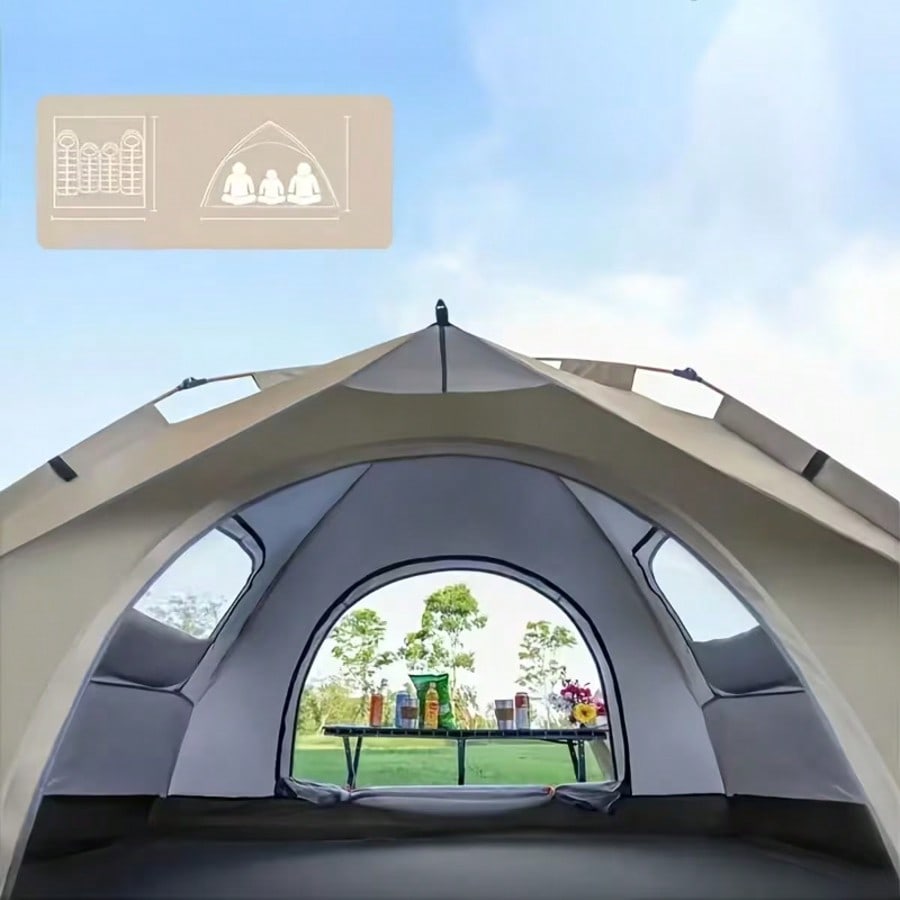 Outdoor Adventure Vacations For Families - Tenda de camping automática, à prova