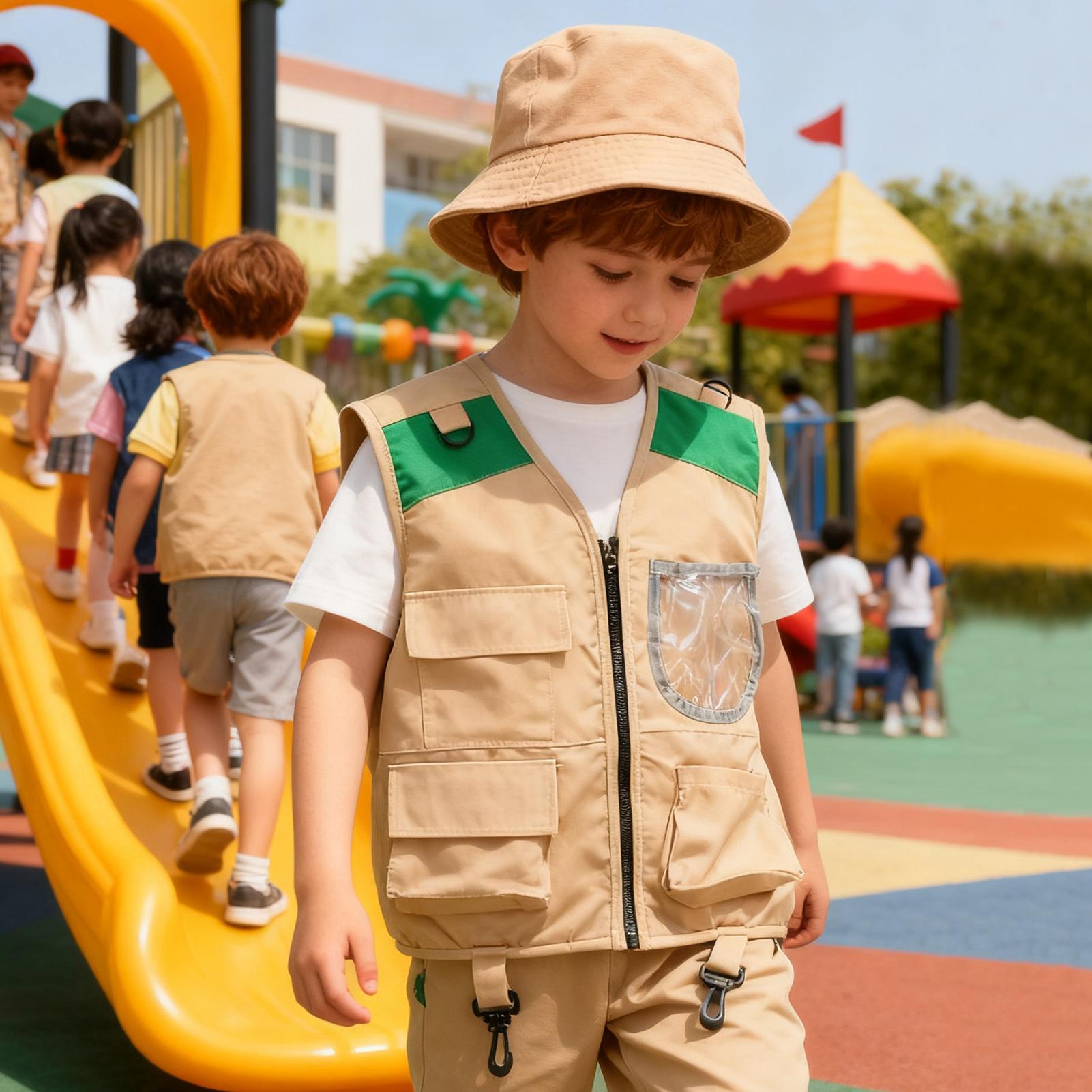 Colete e Chapéu de Explorador  - Outdoor Adventure Kit For Boys avaliação e preço