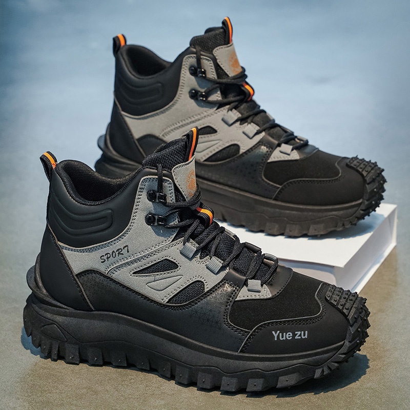 Botas masculinas de cano alto, - Outdoor Adventure For Adults avaliação e preço