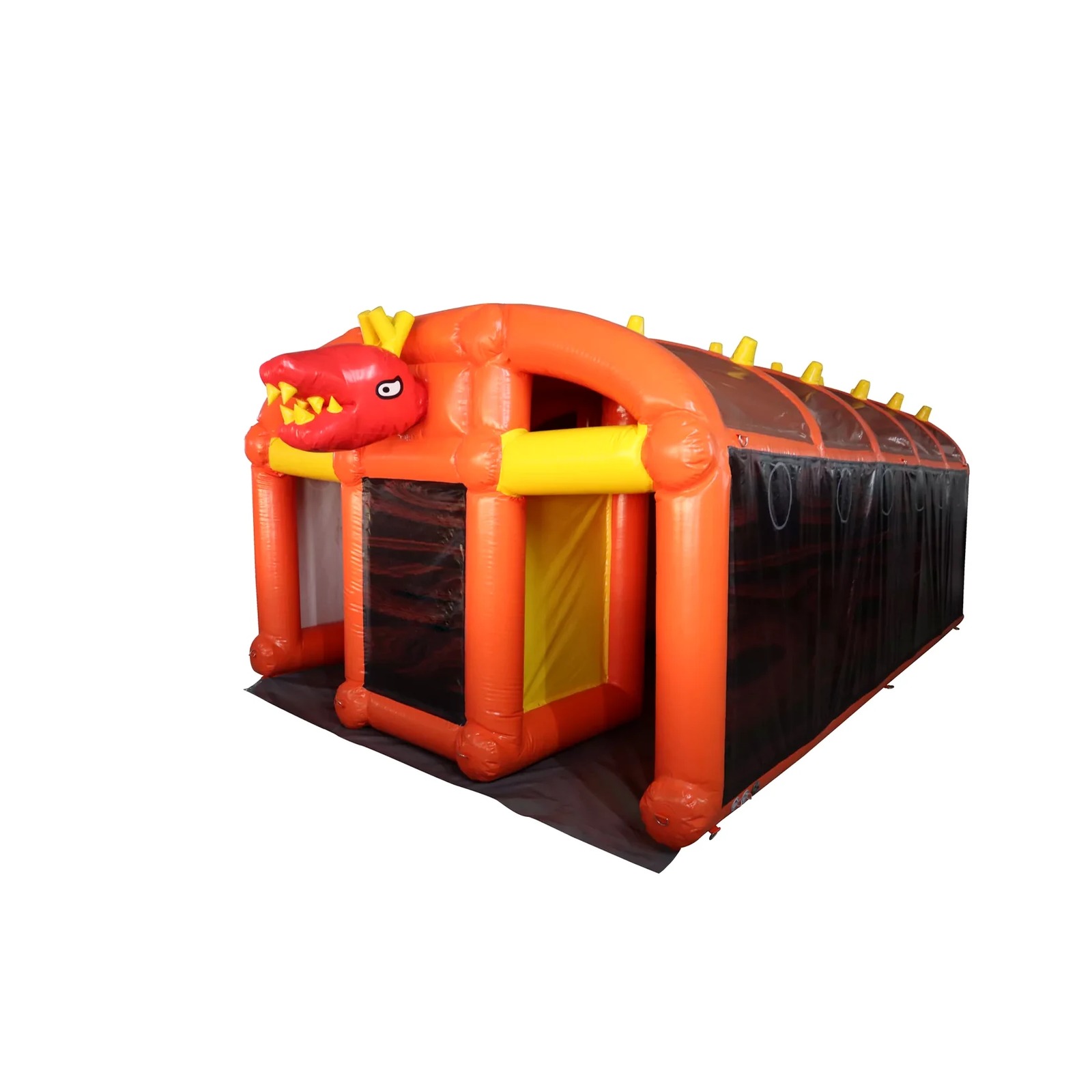Labirinto Inflável Laranja Gra - Outdoor Adventure Kids Party avaliação e preço