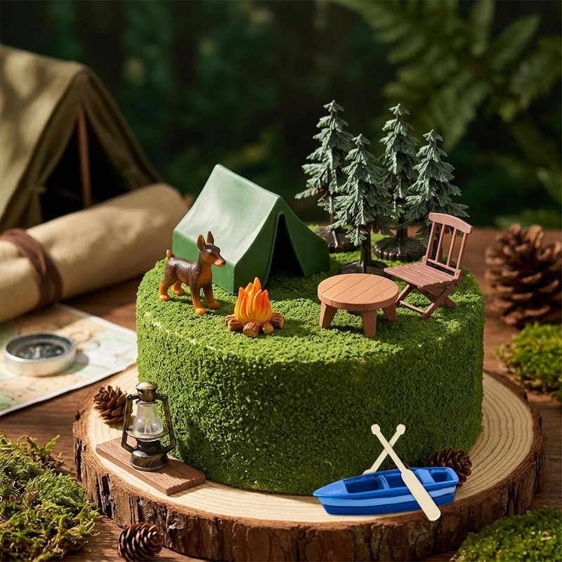Conjunto de 12 Peças de Decora - Outdoor Adventure Birthday Party avaliação e preço