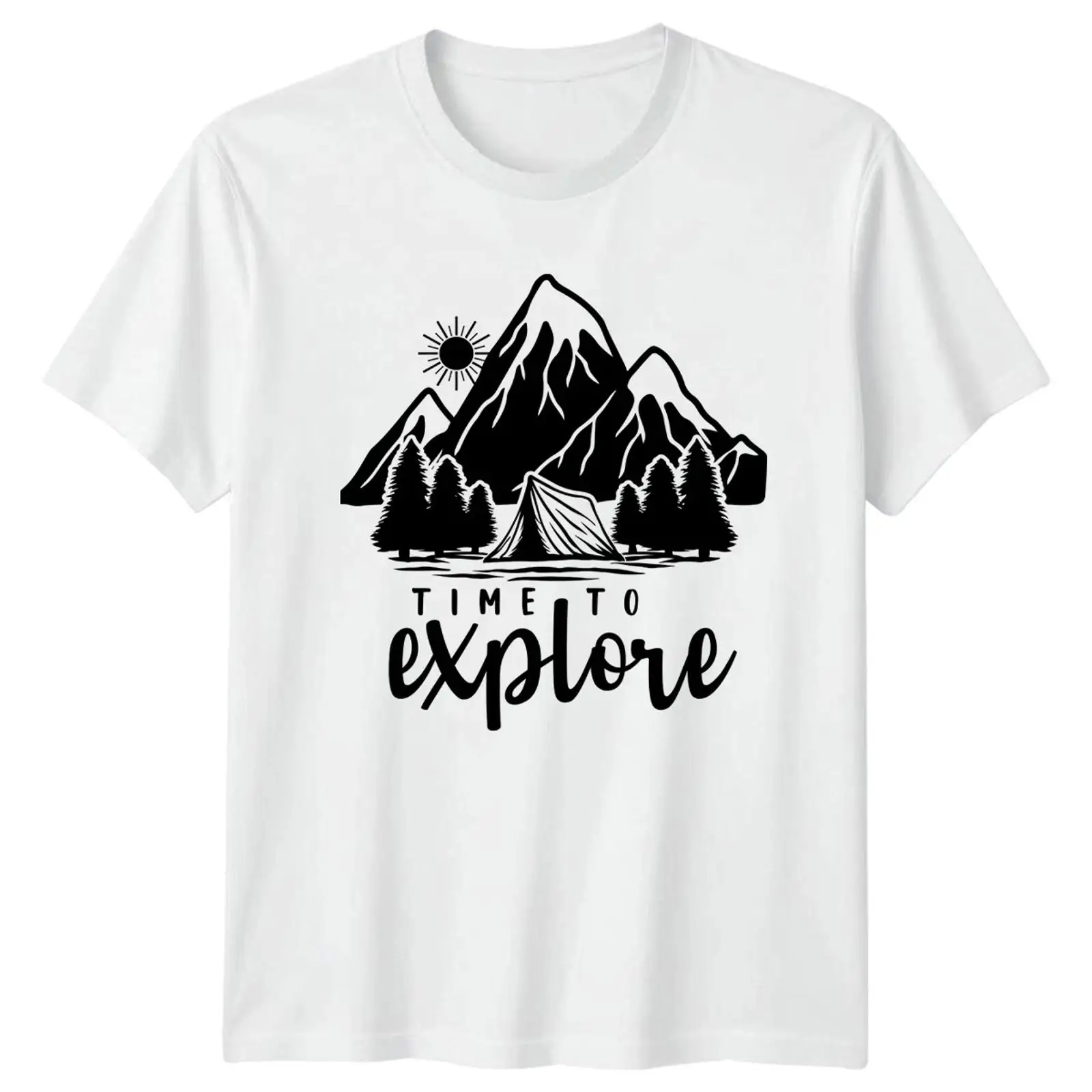 Hora de Explorar Camiseta Camp - Outdoor Adventure Images avaliação e preço