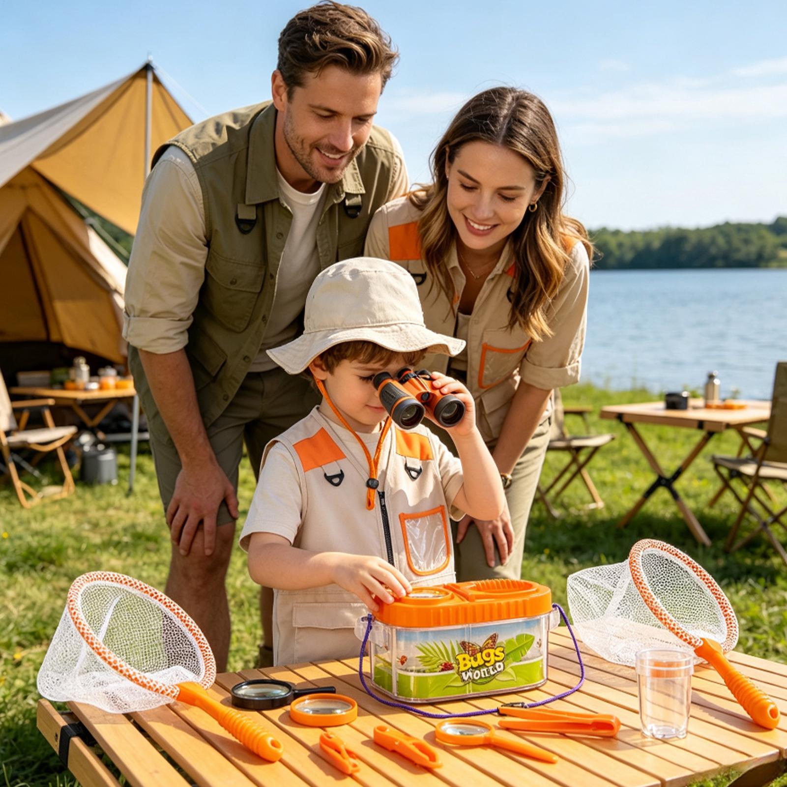 Kit de Aventura Infantil com L - Outdoor Adventure Kit For Boys avaliação e preço