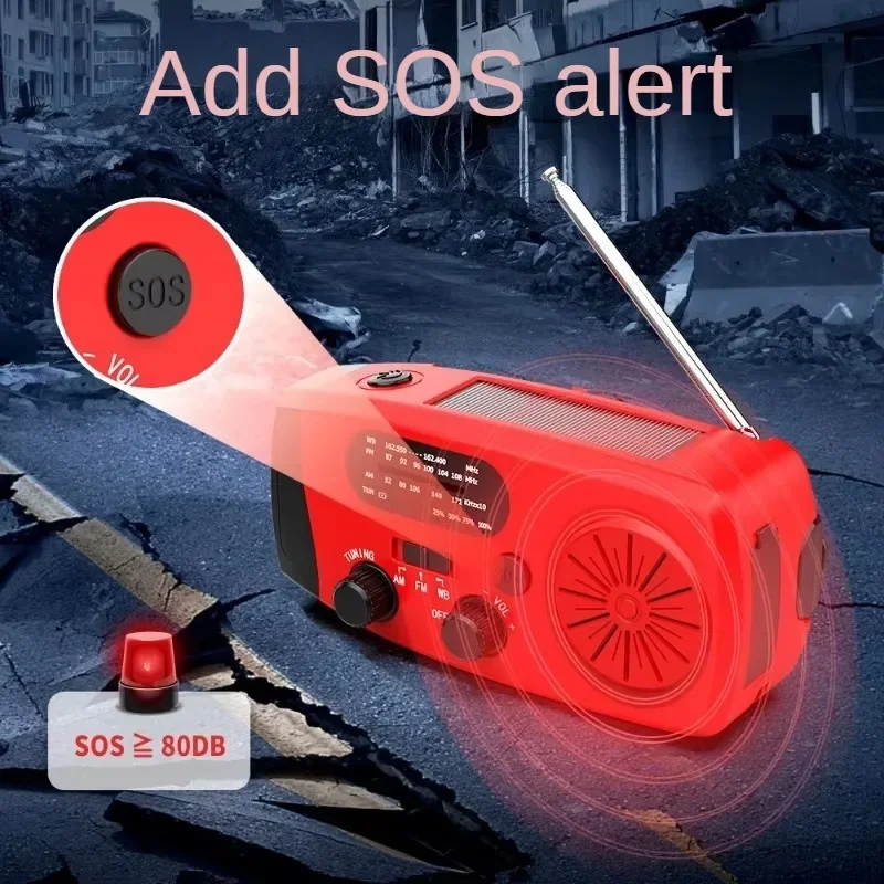 Portátil multifuncional portát - Emergency Radio Solar avaliação e preço