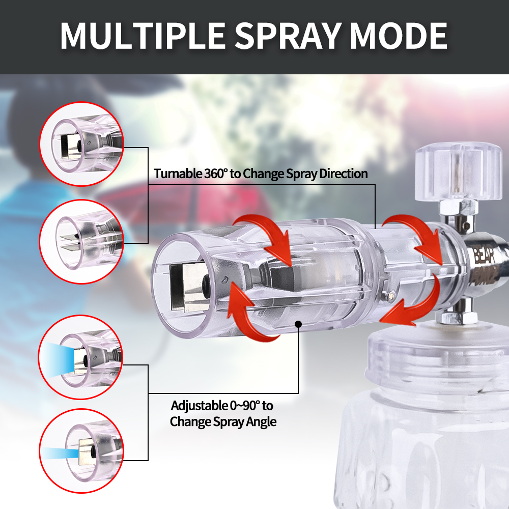 Lança de espuma de alumínio pa - Bear Spray Clip avaliação e preço