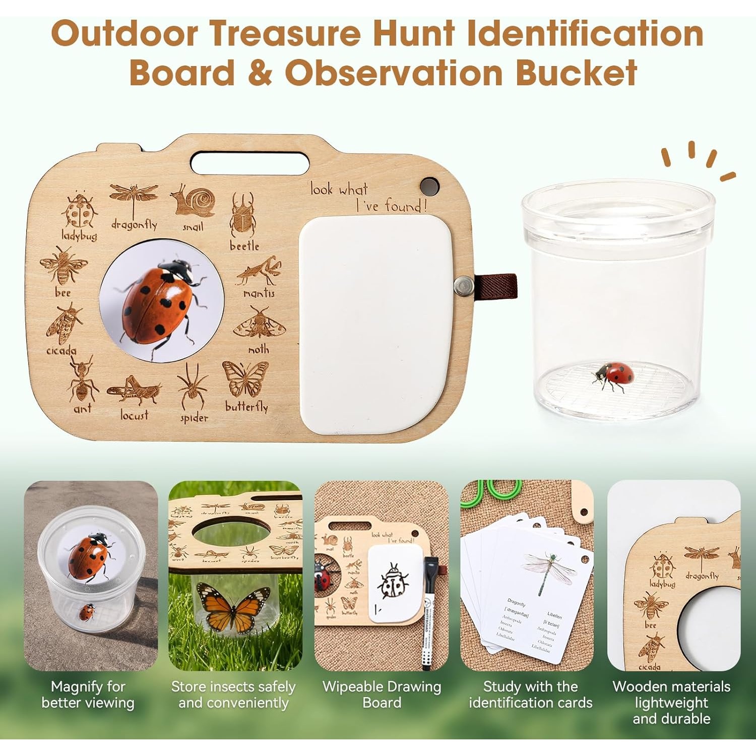 Kit de Captura de Insetos para - Outdoor Adventure Kit For Boys avaliação e preço