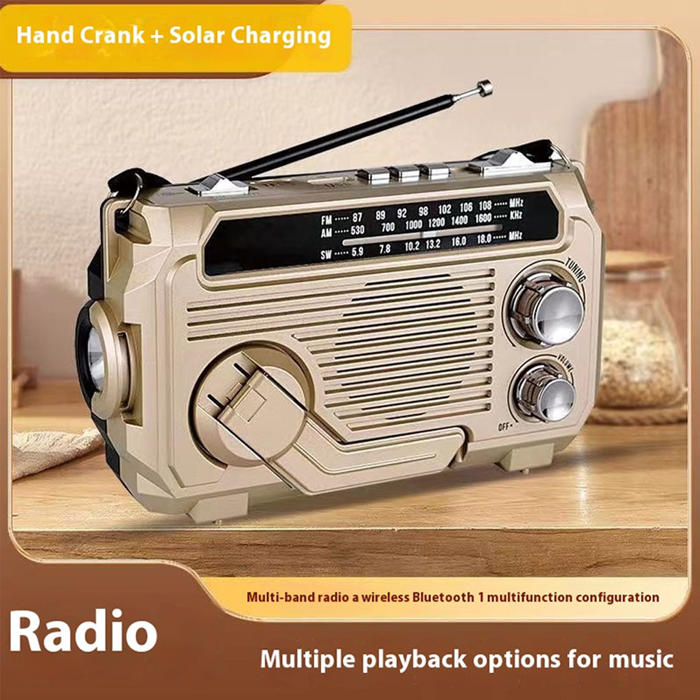 Rádio FM AM SW Carregamento so - Emergency Radio Solar avaliação e preço