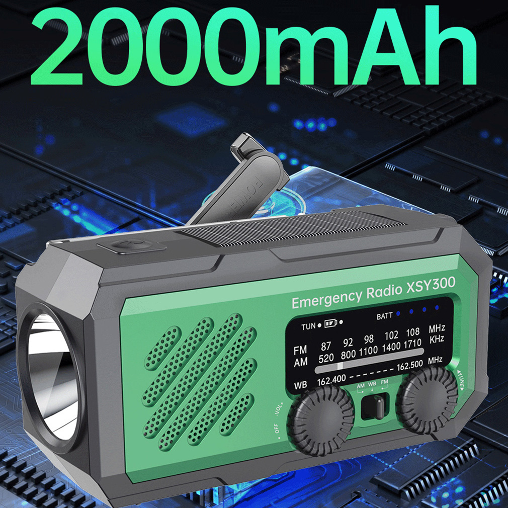 Novo Rádio de Emergência 2000m - Emergency Radio Solar avaliação e preço
