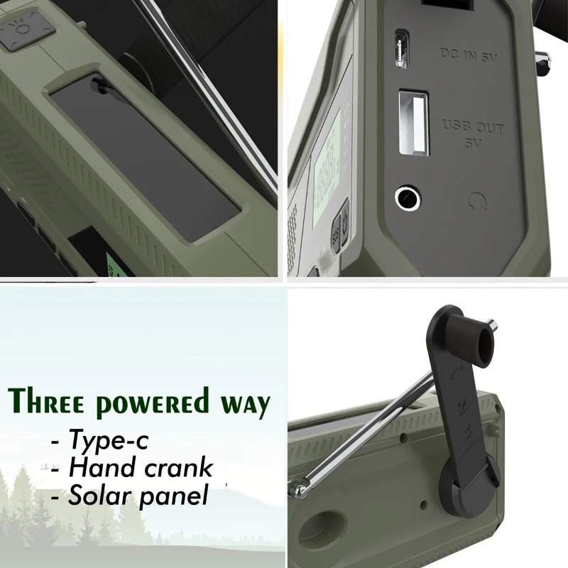 Rádio DAB/FM Bluetooth para Em - Emergency Radio Solar avaliação e preço