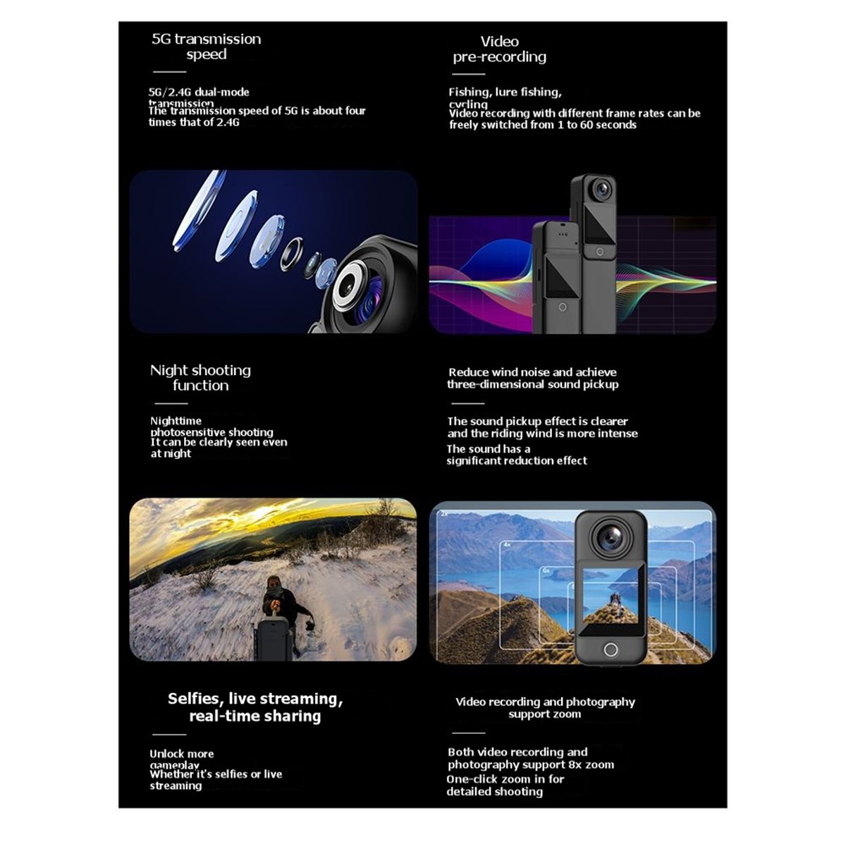 【Nova Versão Aprimorada】 Câmer - Outdoor Adventure Images avaliação e preço